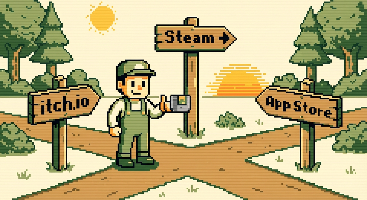 Where to Actually Publish Your No-Code Game (And Why itch.io Should Come First)