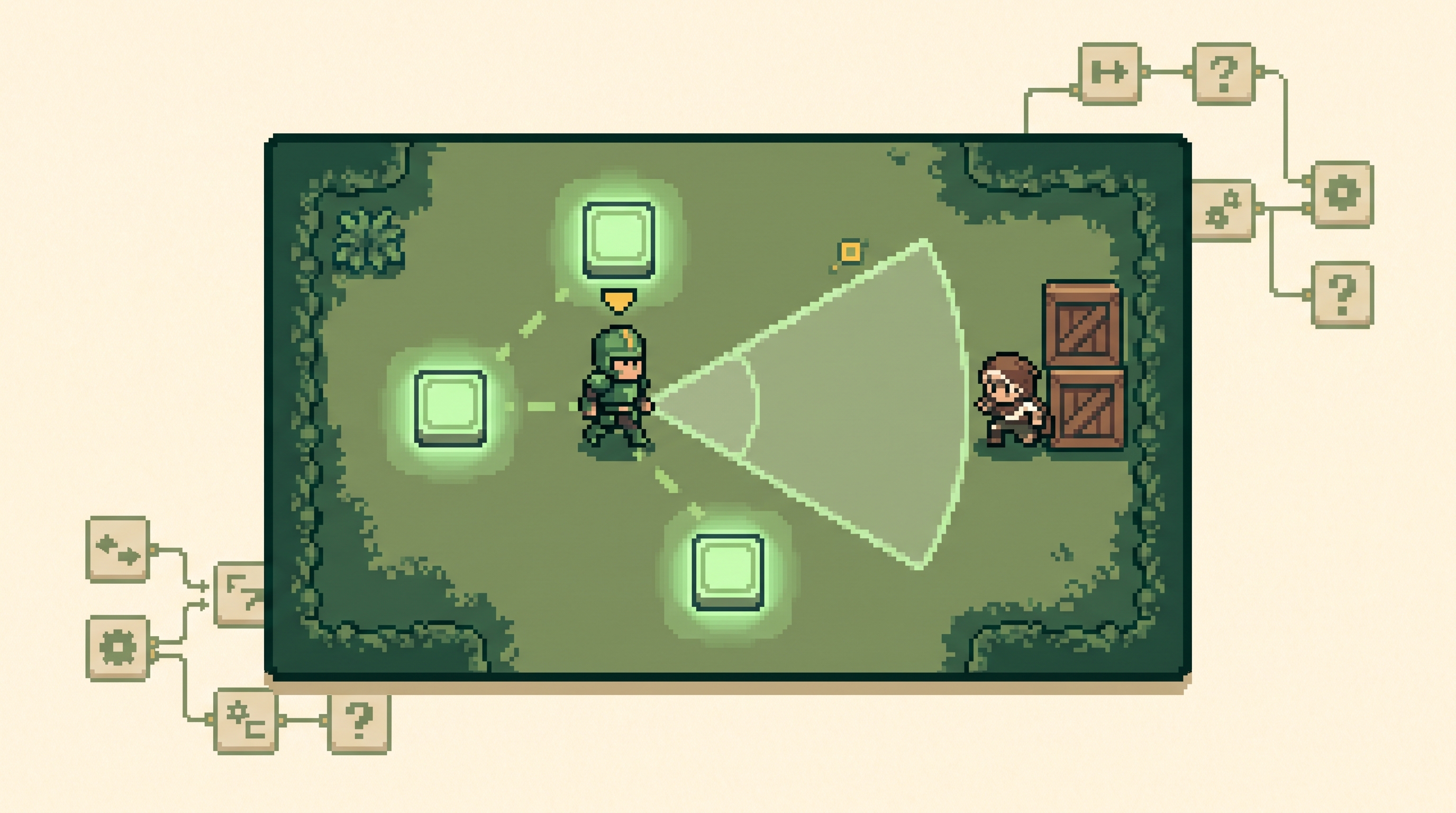 Your No-Code Enemy AI Needs Patrol Questions, Not Pathfinding Magic