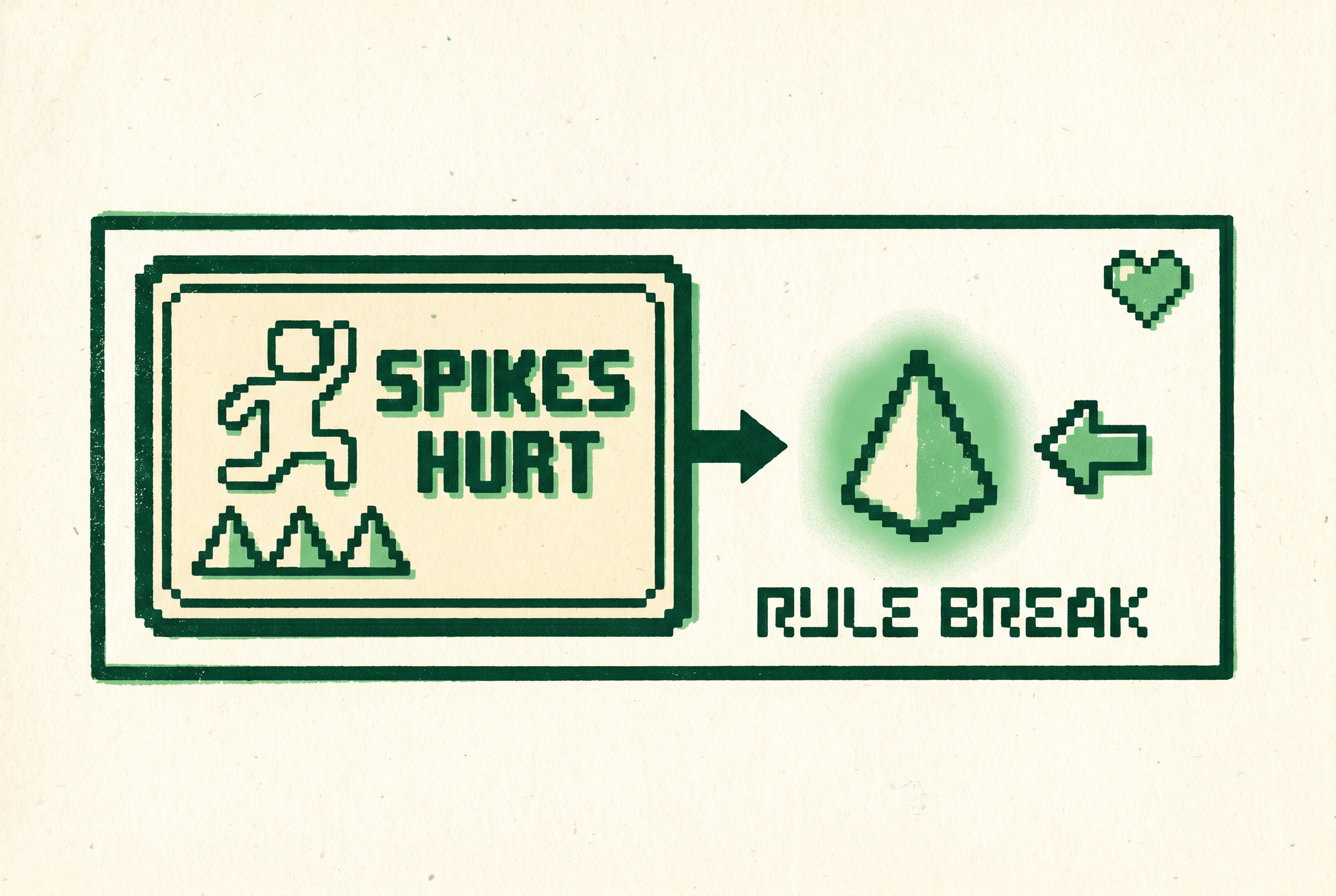 Your No-Code Game Needs One Rule That Breaks on Purpose